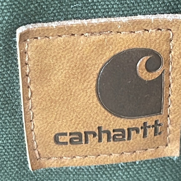 Carhartt  RN #14806 Green Coat Jacket Size 2XL Tall cotton Duck - Picture 14 of 16